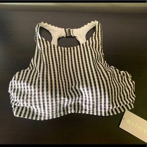 Athleta high-neck bikini top